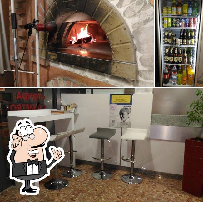 La interni e birra del ristorante