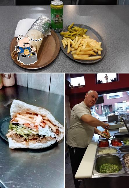 Nourriture à Doner Kebab Baba Osman