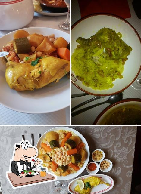 Еда в "Morocco Restaurant"