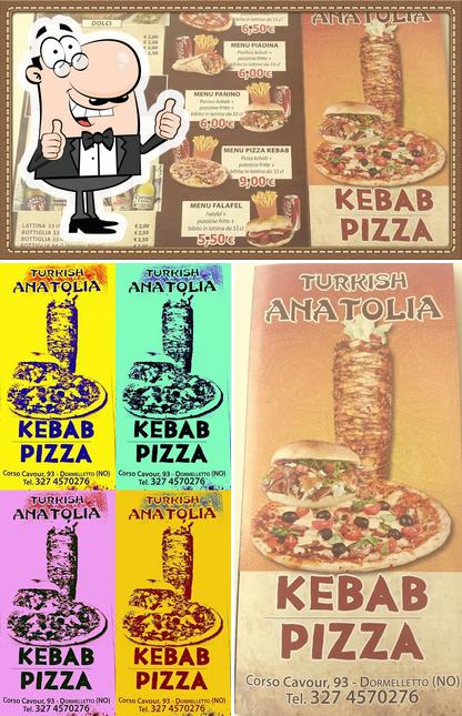 Guarda questa foto di Turkish Anatolia KEBAB PIZZA Dormelletto