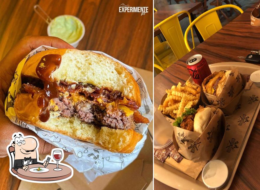 Comida em Vilela's Burger