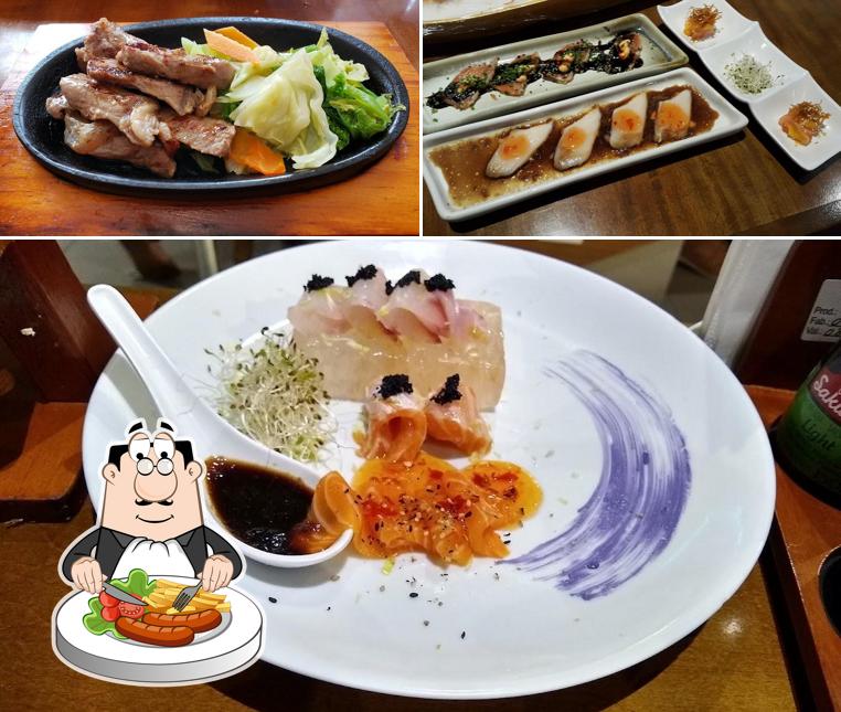 Comida em Yosugiru Sushi