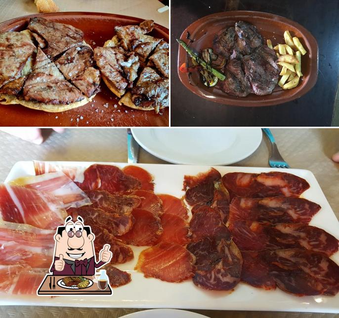 Casa Braulio sirve platos con carne