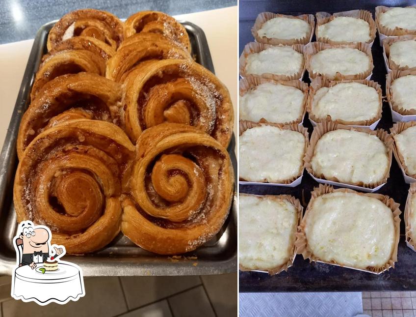 Boulangerie Les Métives sert une sélection de plats sucrés