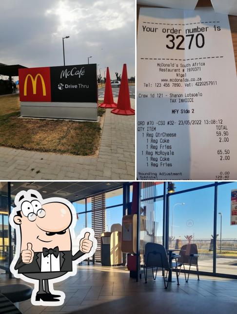 Look at the image of McDonald's Nigel Drive-Thru