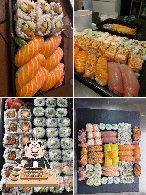 Essayez de nombreuses options de sushi