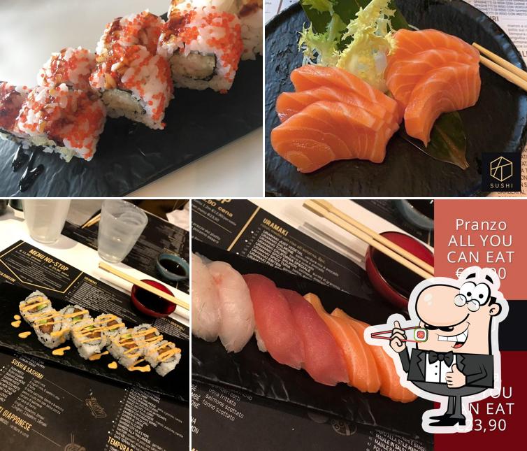 Concediti un sushi a ristorante sushi