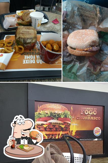 Consiga um hambúrguer no Burger King