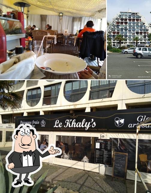 Parmi les diverses choses de la intérieur et la extérieur, une personne peut trouver sur Le Khaly's - Restaurant La Grande-Motte