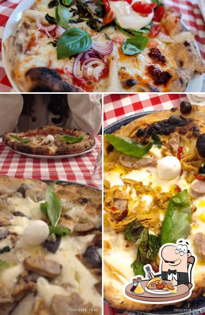 A Da Mario Pizzeria, puoi assaggiare una bella pizza