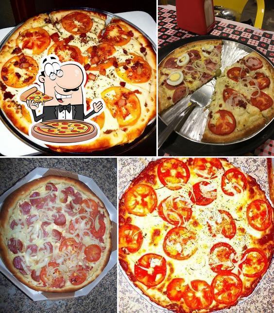 Consiga pizza no Pizzaria e Hamburgueria Online