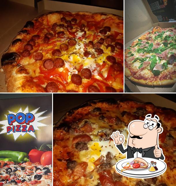 A POP PIZZA FABREGUES, vous pouvez profiter des pizzas