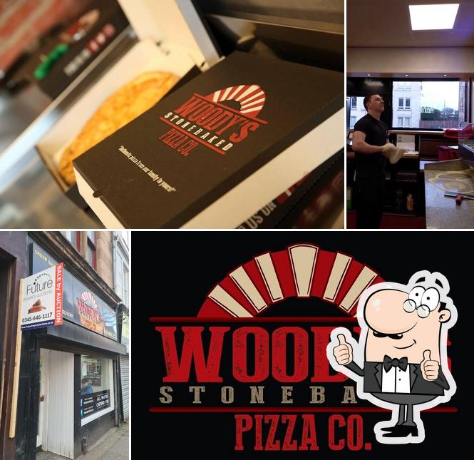 Взгляните на изображение пиццерии "Woody's Pizzas Paisley"