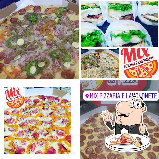 Escolha diversos tipos de pizza