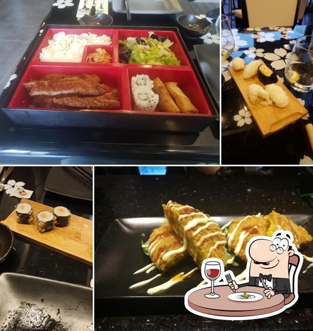 Meals at TURU Sushi Wok Grill Restaurant