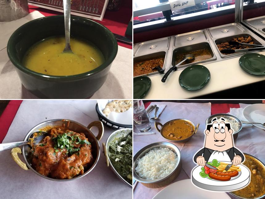 Еда в "Taj Restaurant & Bar, Best North Indian food"