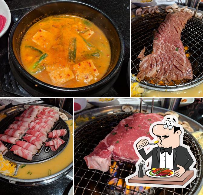 Еда в "D92 Korean BBQ"