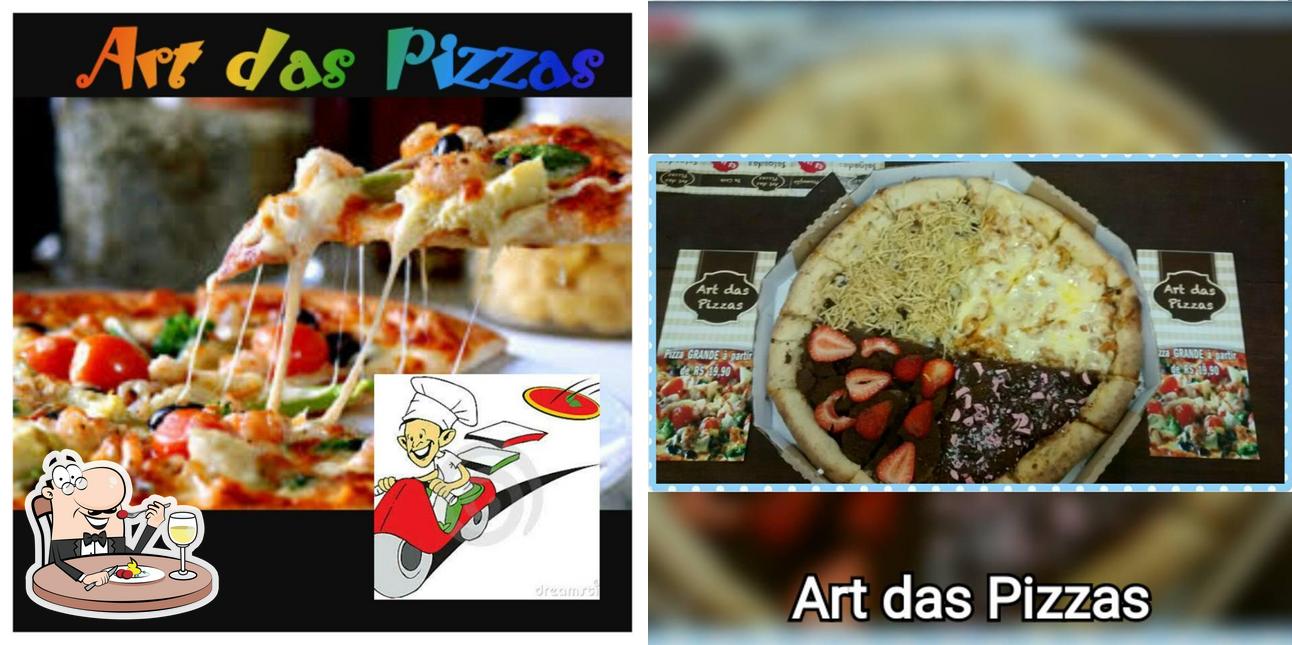 Platos en Art Das Pizzas