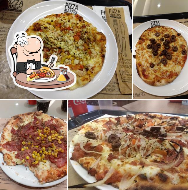 Peça diversos tipos de pizza