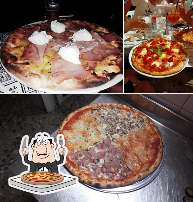 Scegli una pizza a Bar Pizzeria H