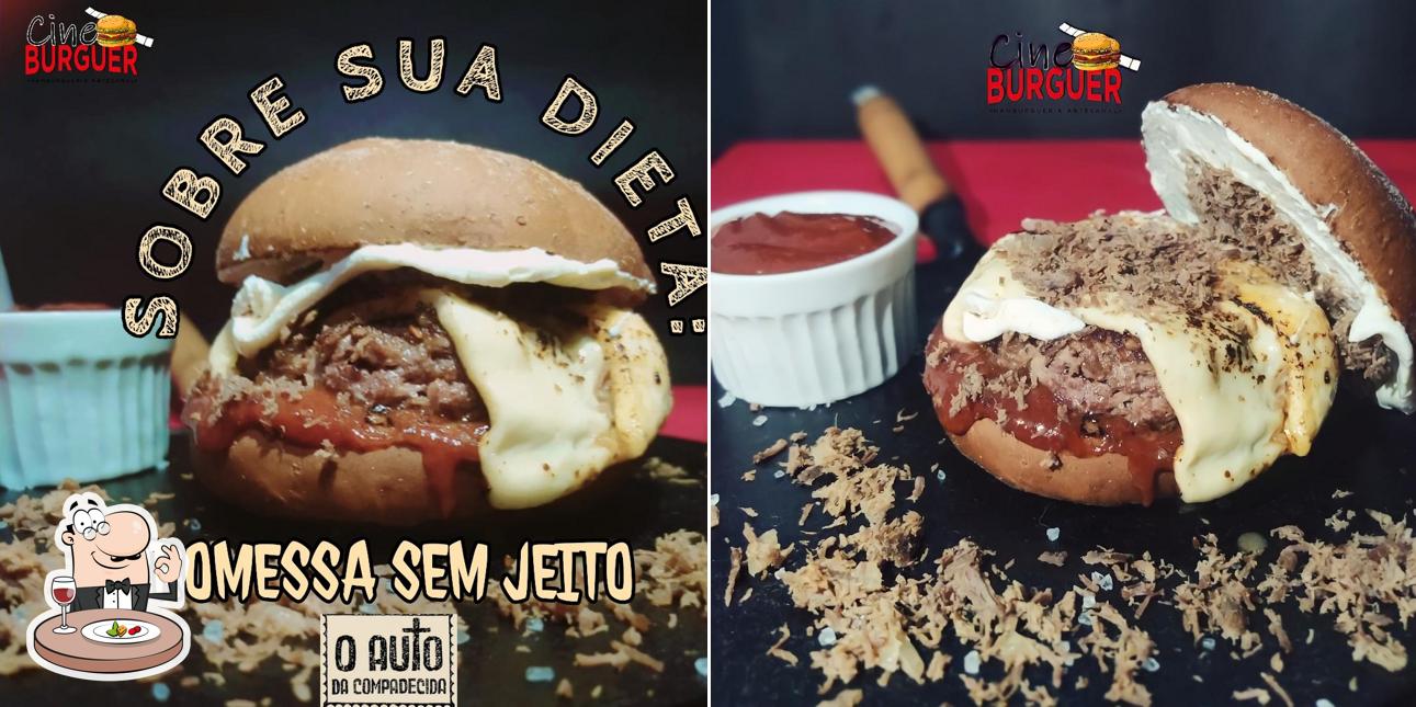 Comida em Cineburguer