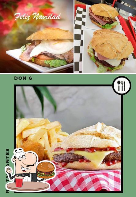 Tómate una hamburguesa en Don G TresAguas