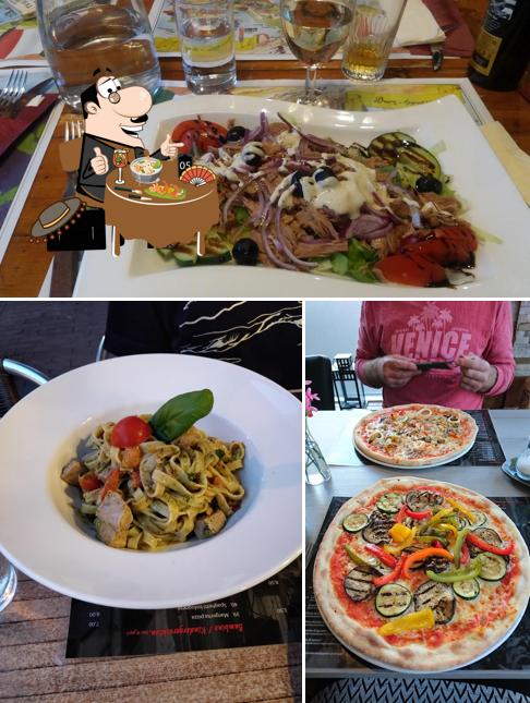 Еда в "Pizzeria Miamo"