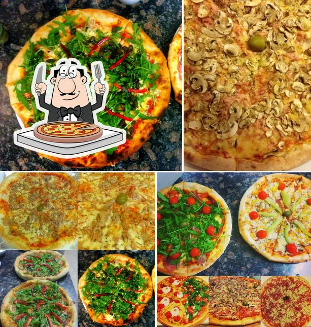 Pick pizza at Pizzeria Gracija