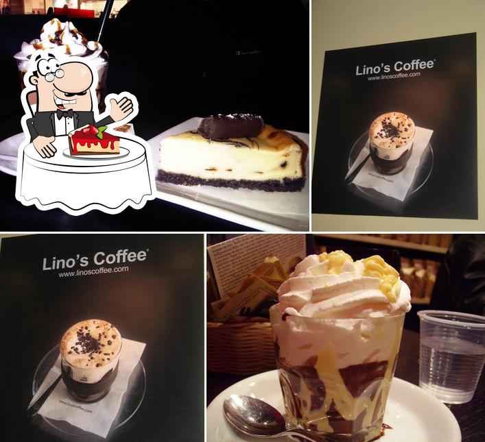 Lino's Coffee offre un'ampia selezione di dolci