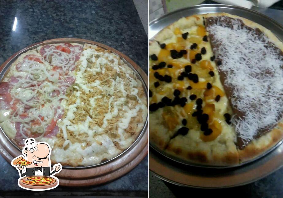 Consiga diversos variedades de pizza