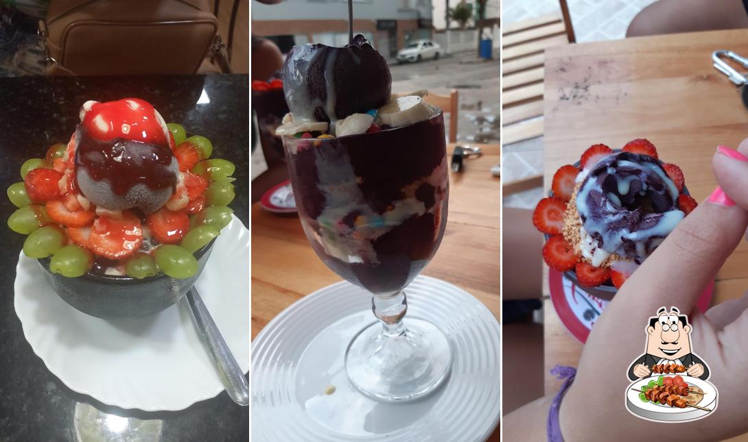 Comida em Açaí e Sorvete Saboroso