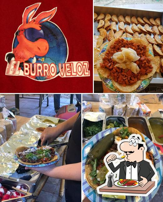 Food at El Burro Veloz