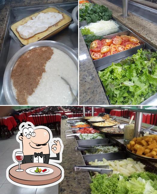 Comida em Churrascaria e Pizzaria Santa Fé