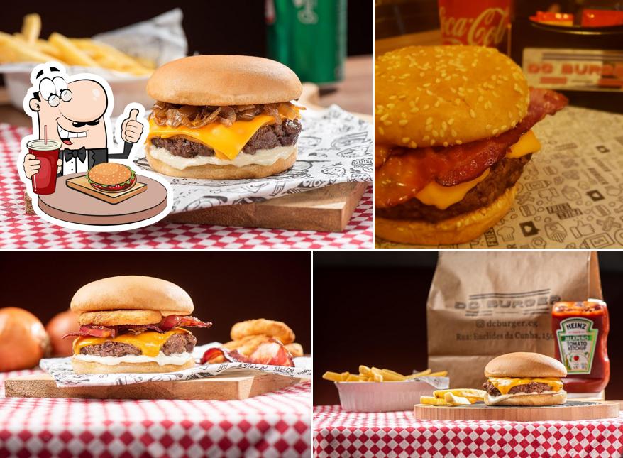 Experimente um hambúrguer no DC Burger - Dos Clássicos!
