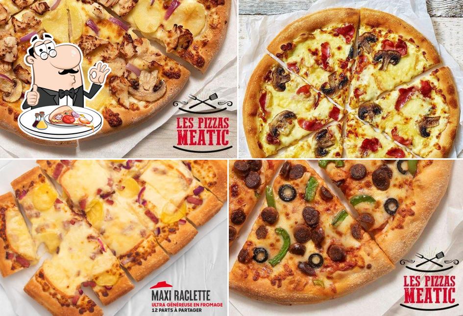 A Pizza Hut, vous pouvez essayer des pizzas