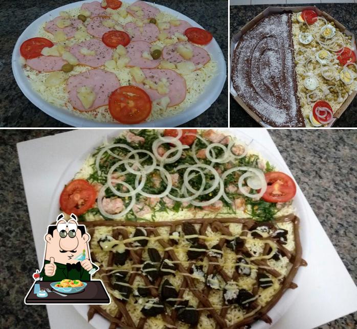 Comida em Pizzaria Donna Gulla Pizzas Pré Assadas e Assadas