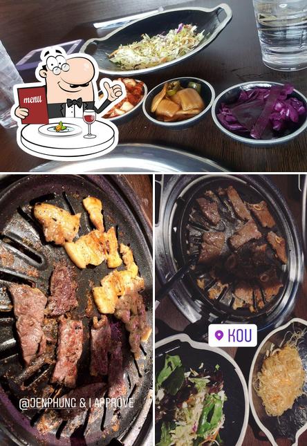 Еда в "KOU-Korean BBQ of Utah"