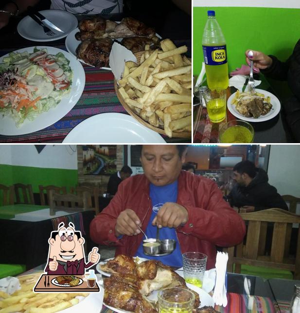 Order meat meals at Restaurant Sabores de Mi Tierra