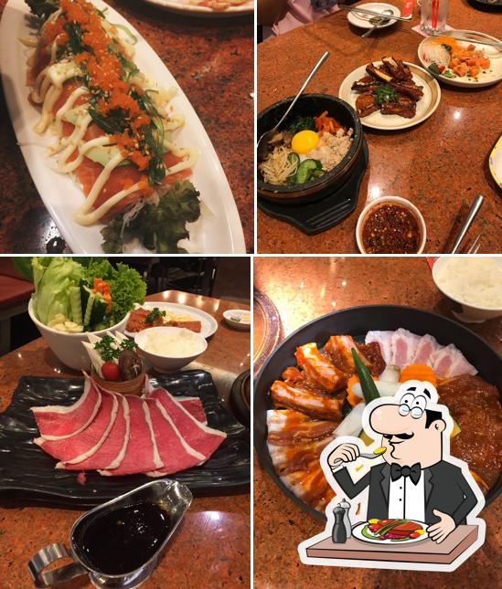 Food at Sukishi Korean Charcoal Grill - Central Westgate