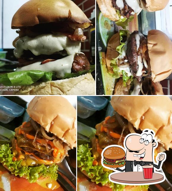 Os hambúrgueres do Top Burguer - Pizzaria & Hamburgueria Artesanal Gourmet- irão satisfazer uma variedade de gostos