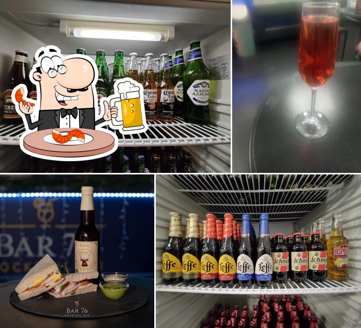 Bar 76 - Cocktail bar serve un'ampia varietà di birre