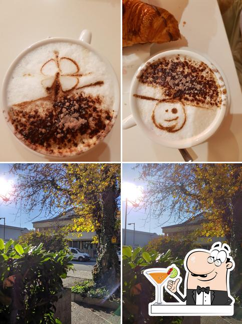 La foto della bevanda e esterno di Caffè Europa