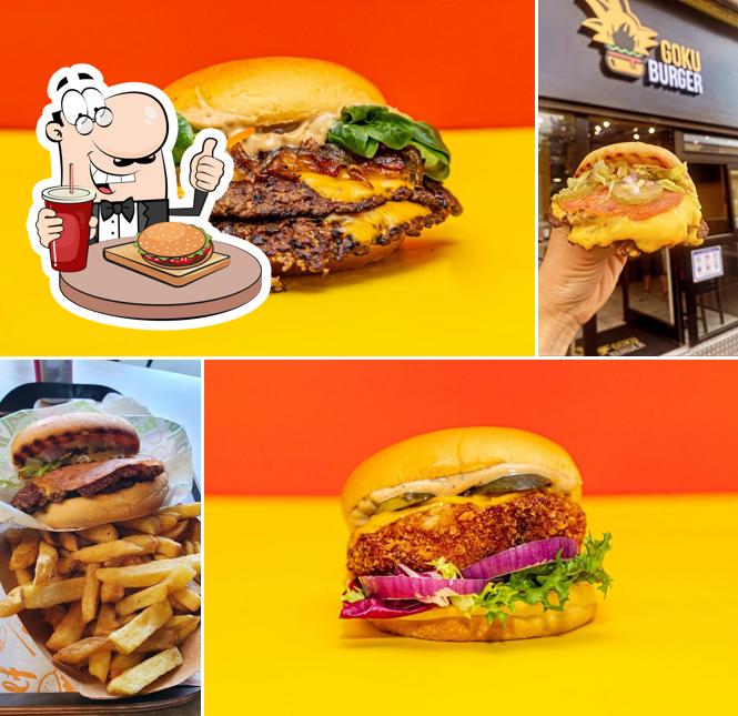 Les hamburgers de Goku Burger - Colombes will satisferont une grande variété de goûts