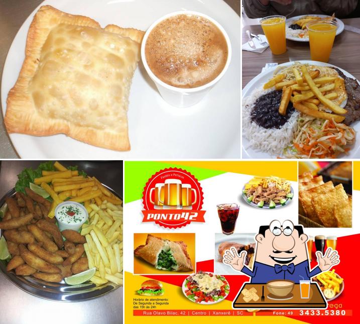 Platos en Ponto 42 Pasteis, Lanches e Petiscos