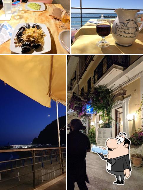 Among different things one can find drink and exterior at Ristorante il Gabbiano