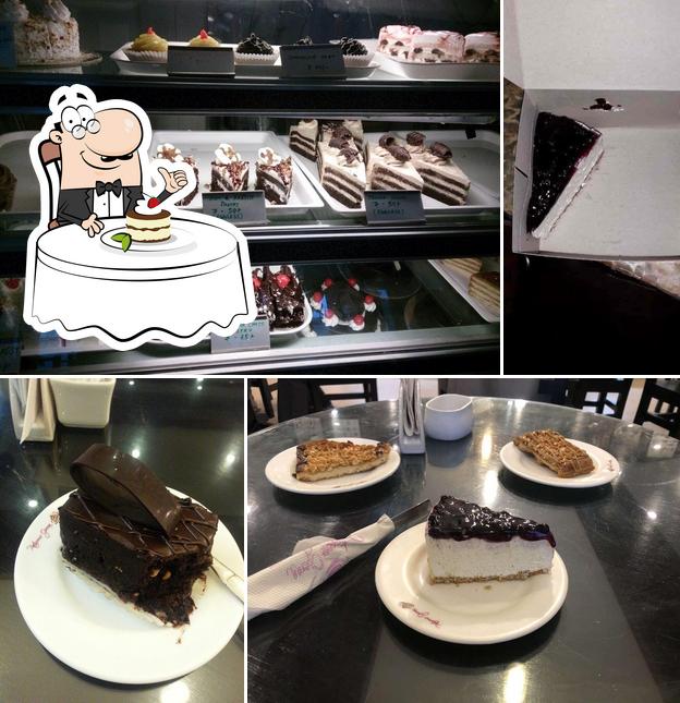 Patisserie Operaa offers a selection of sweet dishes