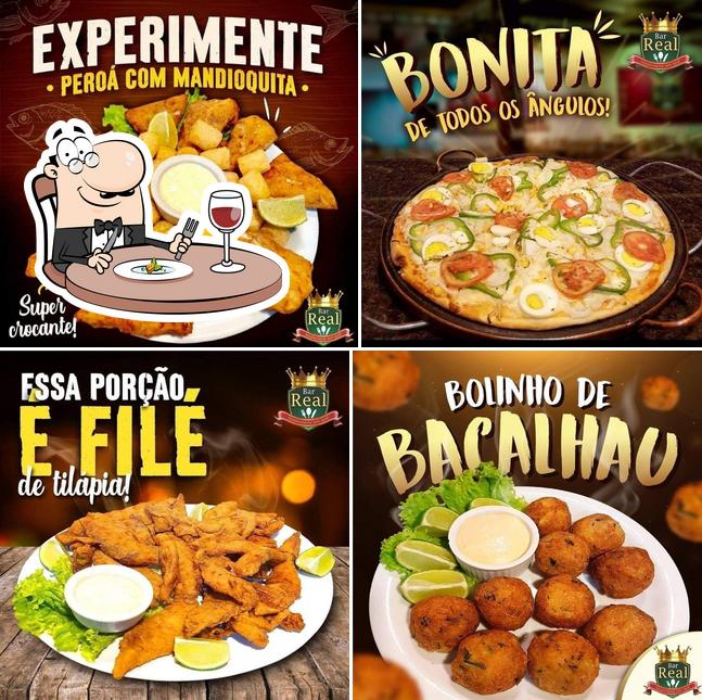 Comida em Bar Real