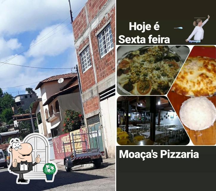 O exterior do CANTINHO DA TEREZA pizzaria. Antes Moacas Pizzarias