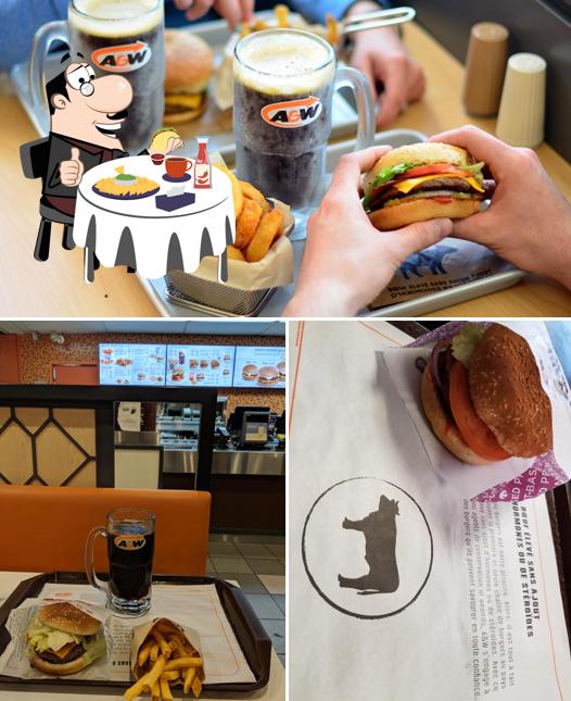 Essayez un hamburger à Restaurant A&W