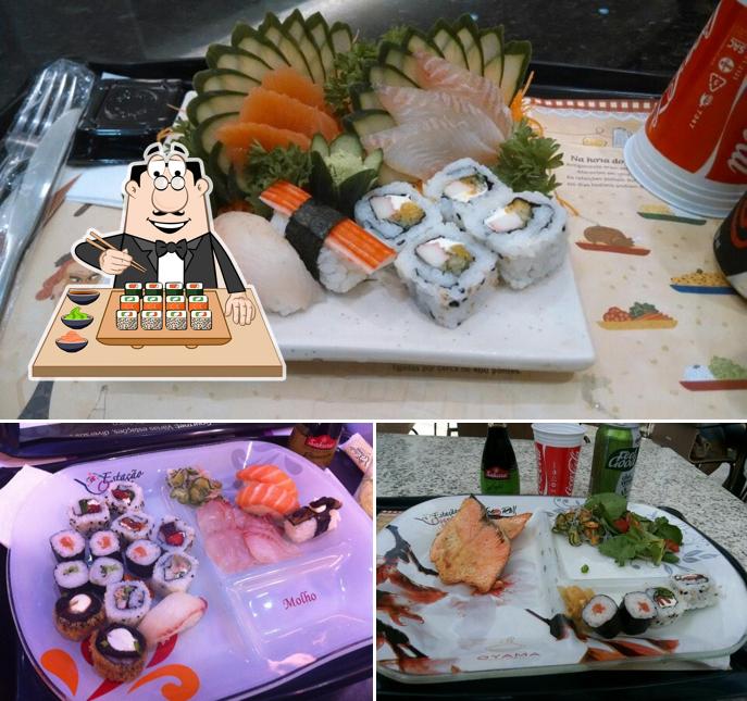 Estação Oyama Gourmet pone a tu disposición rollitos de sushi